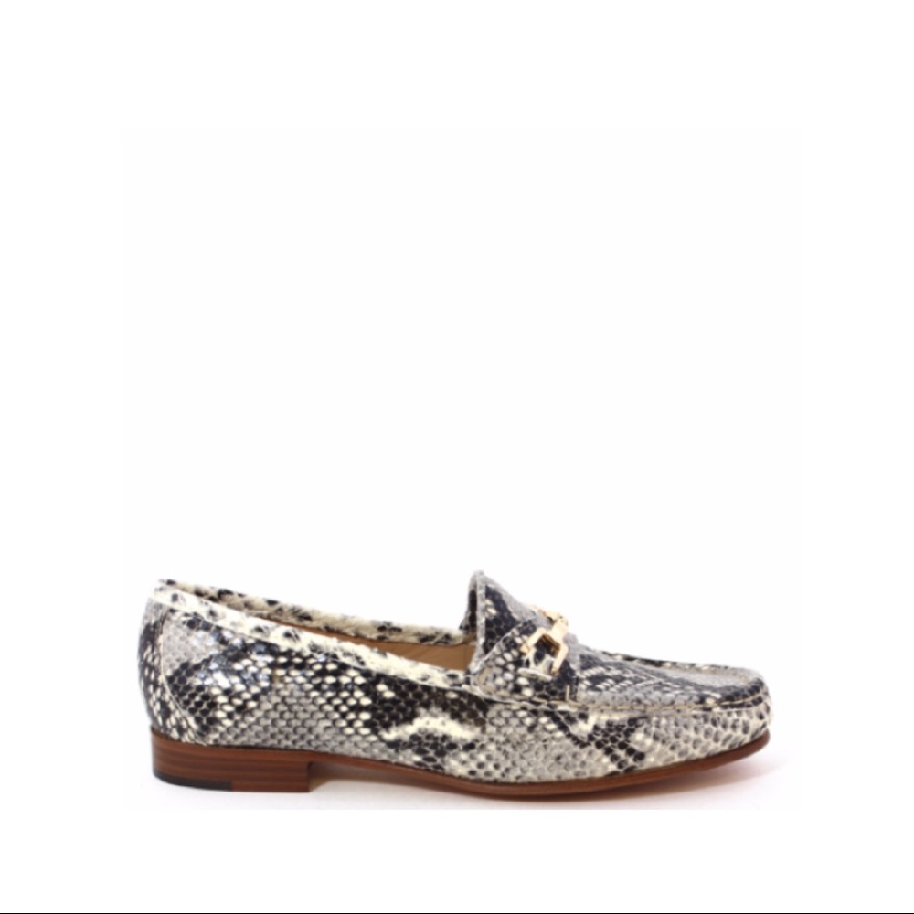 PASCUCCI 3202 Italian Snakeskin Leather Loafer